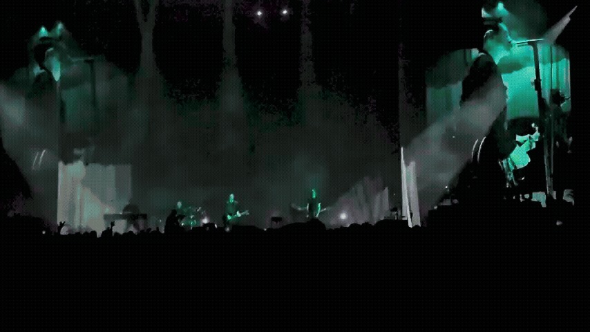 NIN light show